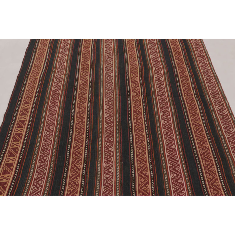 Vintage One-of-a-Kind 4'10" x 5'11" Area Rug