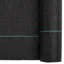 Vidaxl Weed Membrane Black 2X150 M PP-118029602