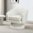 360-Degree Swivel Upholstered Barrel Chair with Removable Cushion-374087575