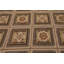 Tapis beige en laine tissé à la main 7 pi 9 po x 10 pi Aubusson French