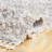 Makenna Performance Solid Shag Light Gray/Beige/Ivory Rug-477590124