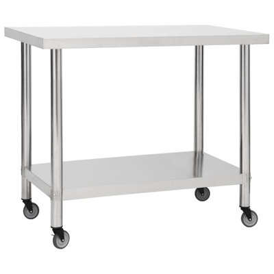 Birchel Metal Prep Table
