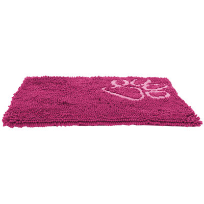 Pet Life 'Fuzzy' Quick-Drying Anti-Skid and Machine Washable Dog Mat
