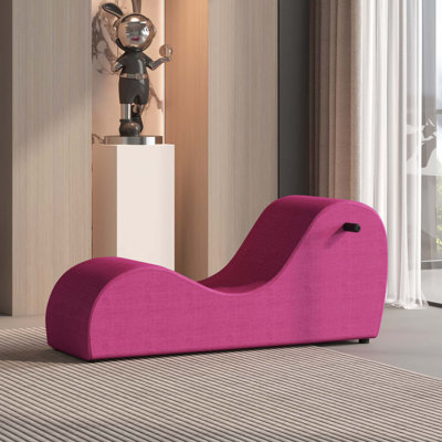 Yoga Chair, Chaise Lounge Chair Indoor,ergonomic Chaise Lounge Chair With Handle,chair Yoga For Stretching, Relaxation,used In Bedroom,living Room (gr by Inbox Zero