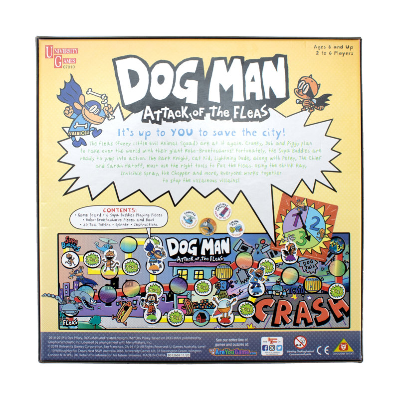 Attaque des puces Dog Man