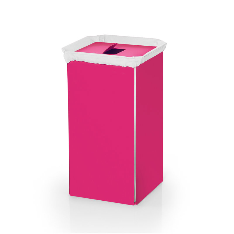 Complements Bandoni Laundry Hamper, Fuchsia