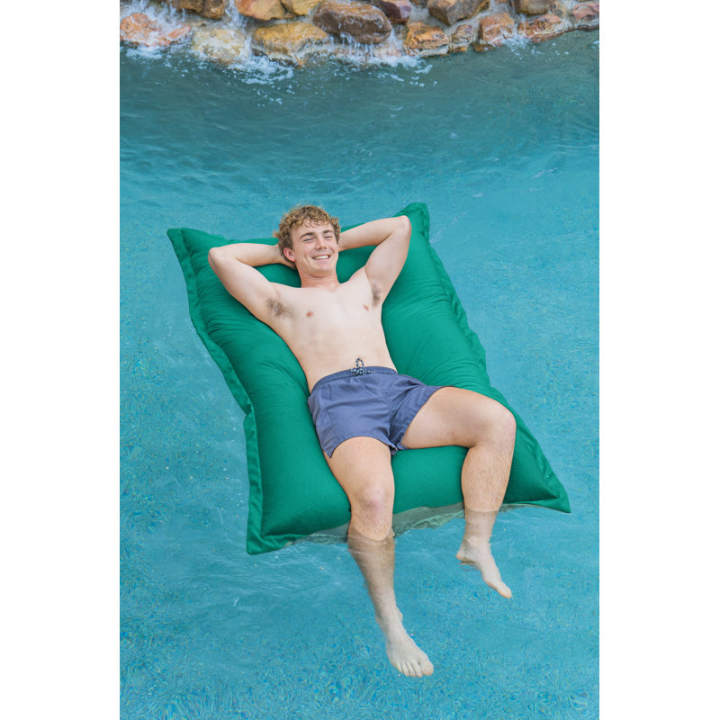 Flotteur et chaise longue Sunbrella, Sunbrella vert foncé