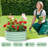 Raised Garden Bed,Galvanized Raised Bed,Garden Boxes Outdoor,Open-Ended Base Galvanized Planter,Planter Raised Boxes,Metal Garden Box for Vegetables, Flowers,Rubber Edge, Planter Garden Boxes Outdoor-254914803-254914798