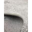 Tapis rectangulaire gris / blanc en polypropylène / polyester tissé à la machine-16028794