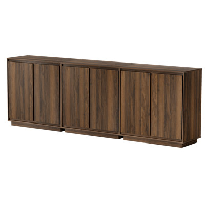 Sideboard Accent Cabinet With Adjustable Shelves