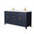 Beckett 66" Freestanding Double Bathroom Vanity with Cultured Marble Top-52605362-61131540-52605359
