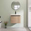 Meuble-lavabo simple 24 po avec comptoir en résine et portes à fermeture en douceur 24 po-106764832