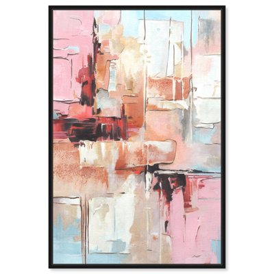 «Dear Reminder Boho», art mural abstrait élégant par Art Remedy