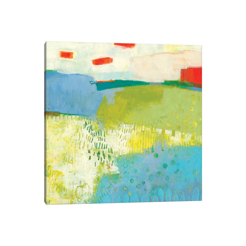 Keswick V by Sue Jachimiec - Wrapped Canvas Painting, 30.48 cm H x 30.48 cm W