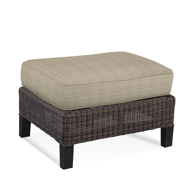 Repose-pieds avec coussin Tangier, Mélange avoine; 6358-84