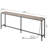 78.7" Narrow Console Table with Power Outlet Behind Couch for Entryway-1467363770