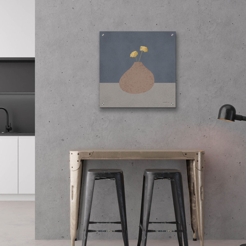  «Modern Vessels 1» par Danhui Nai, art mural en verre acrylique, 12 po x 12 po, H 24 po x l 24 po x P 0,2 po