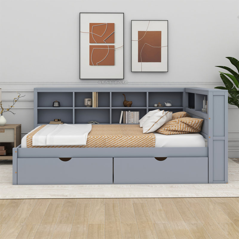 Azziah Daybed Bed, Gray