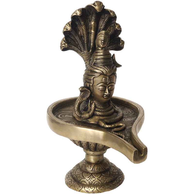 Lord Shiva Enshrined As Linga