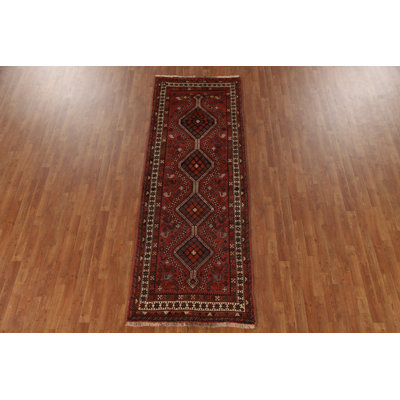 Animal Pictorial Traditional Runner Rug 3x9