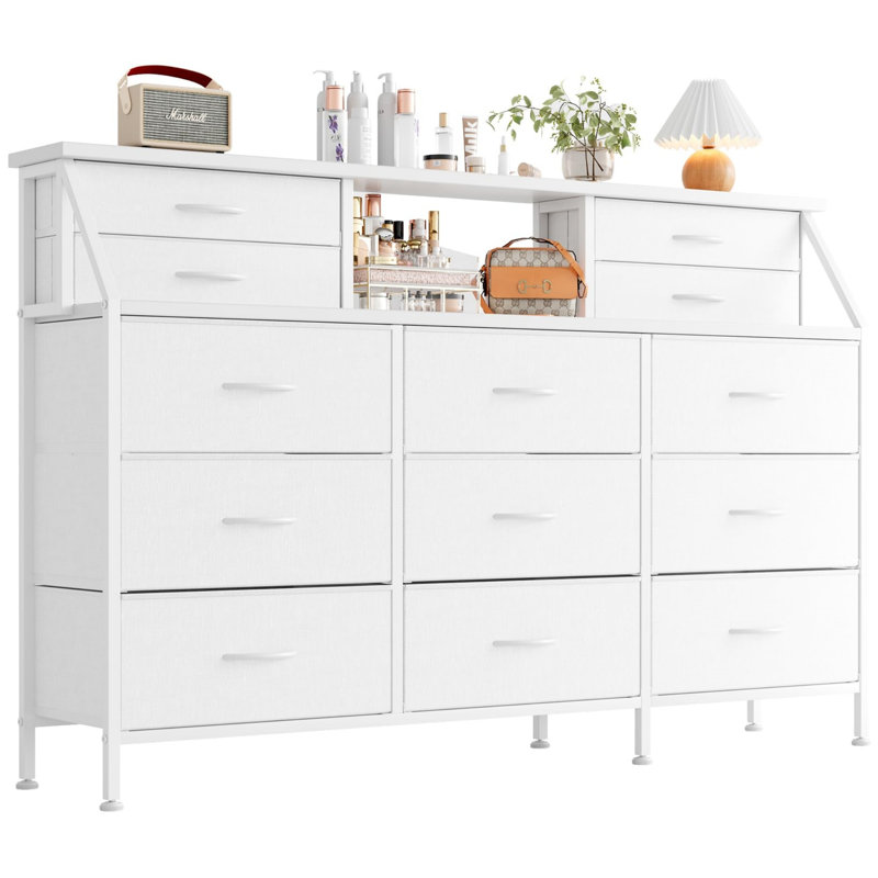 140cm W 13 - Drawer Chest of Drawers
