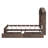 Abdella Panel Headboard Design Bed with Drawers-655377976