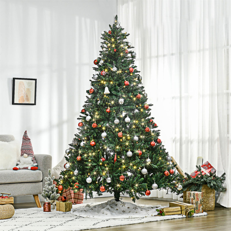 Sapin de Noël artificiel illuminé 7 pi
