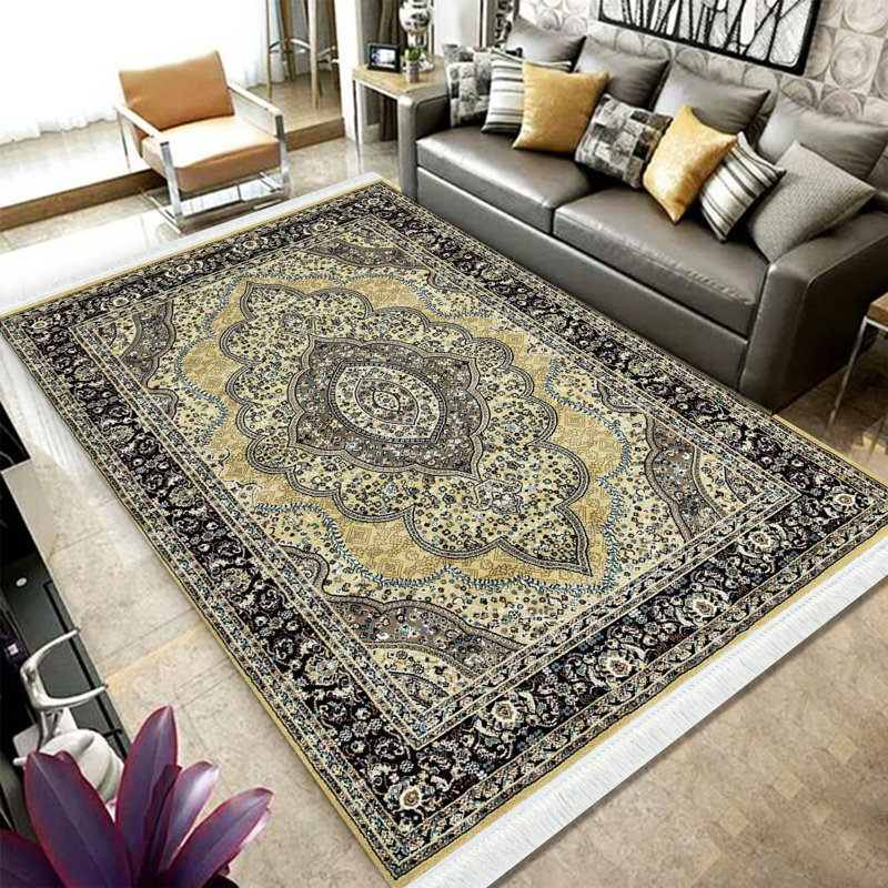 Aubreonna Floral Area Rug, Rectangle 60 x 110cm