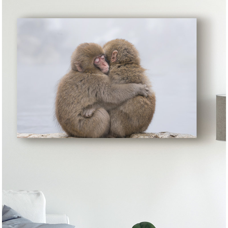 « forever friends », reproduction de photo sur toile tendue, H 12 po x l 19 po x P 2 po