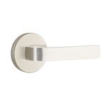 Breslin Flat Passage (Hall & Closet) Door Lever with Round Rosette