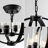4 - Light Dimmable Globe Lantern  Farmhouse / Country Glass Shaded Chandelier-532524722