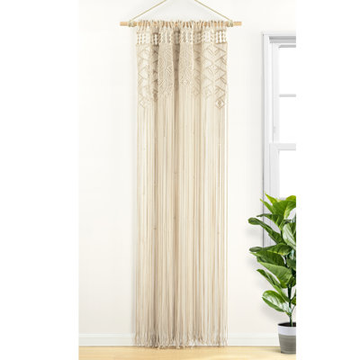 Cotton Sheer Curtain Single Panel