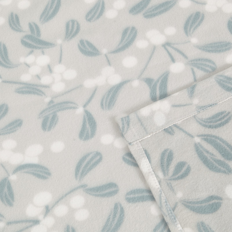 Ensemble de draps Dancing Holly, Ensemble de draps pour lit double + 1 drap + 2 tai