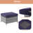 Castlegar 5 - Person Patio Conversation Set with Cushions-94988979-94988976