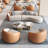 Light Luxury Simple Sofa Coffee Table Combination-102334713