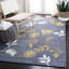 Tapis floral en laine et viscose touffeté à la main Candelo Soho-2086889206