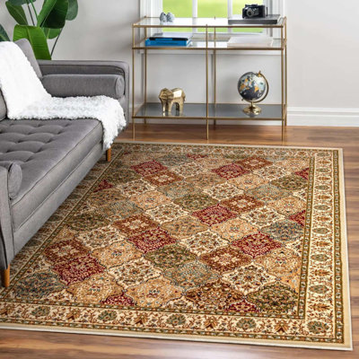Tapis oriental rouge Chimeng Pyla