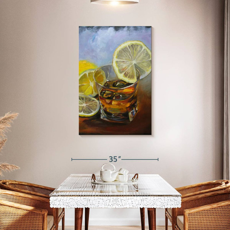 Yarlin Drink, 45" H x 30" W