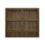 Almond Finish Bookcase With Glass-Paned Doors And Metal Base Solid Wood + MDF Display Cabinet With Adjustable Shelves For Living Room, Home Office, Study