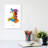 Wales Map by Michael Tompsett - Wrapped Canvas Print-1851067800
