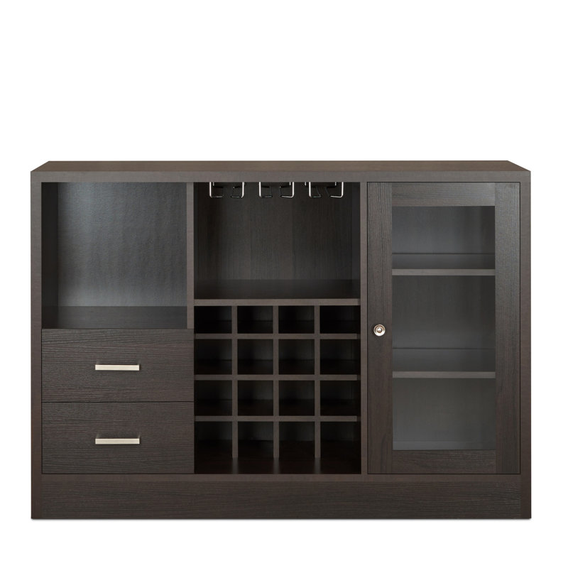 Finish Wine Cabinet For Lovers - Meeting Your Storage Needs Rich Buffet Stylish And Practical Solution