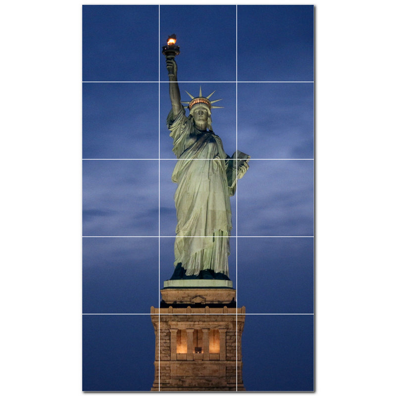 6'' x 6'' Satin Ceramic Decorative Mural