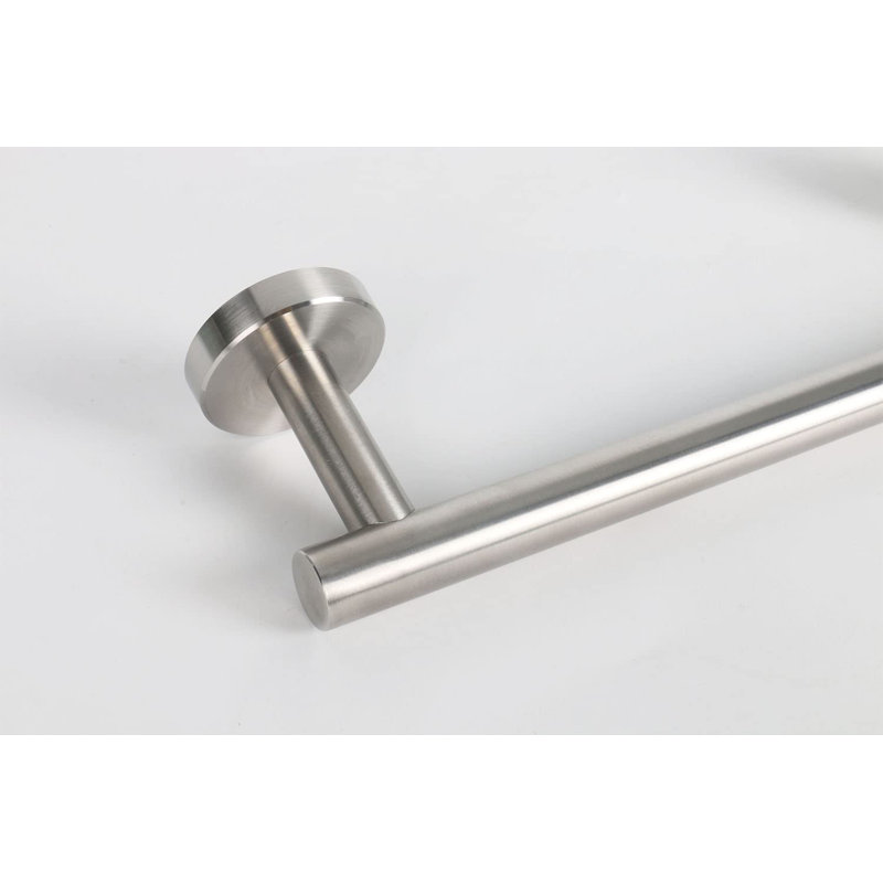 24" Wall Mounted Towel Bar Bath Hardware Accessory