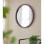 Miroir mural 20 "x 20" avec cadre en bois et finition noyer