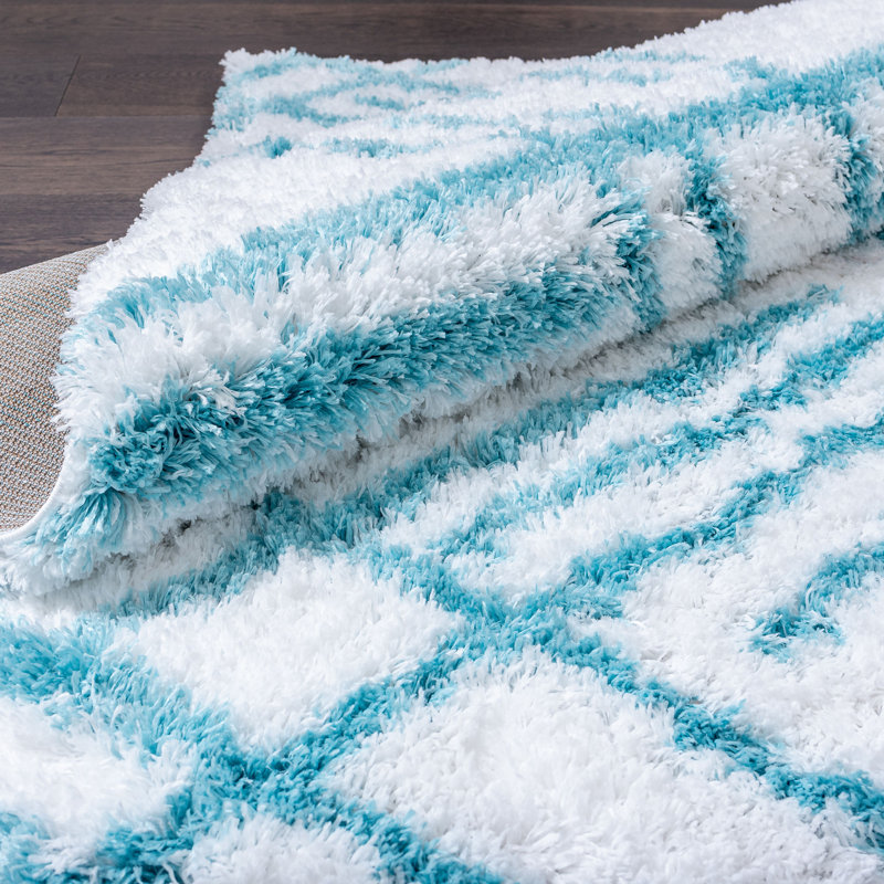 Tapis à poils longs Ker, Rectangle 3 pi 11 po x 5 pi 7 po