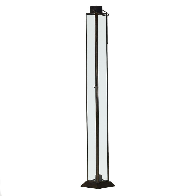 Tabletop Lantern, 25.75" H x 3.5" W x 3.5" D
