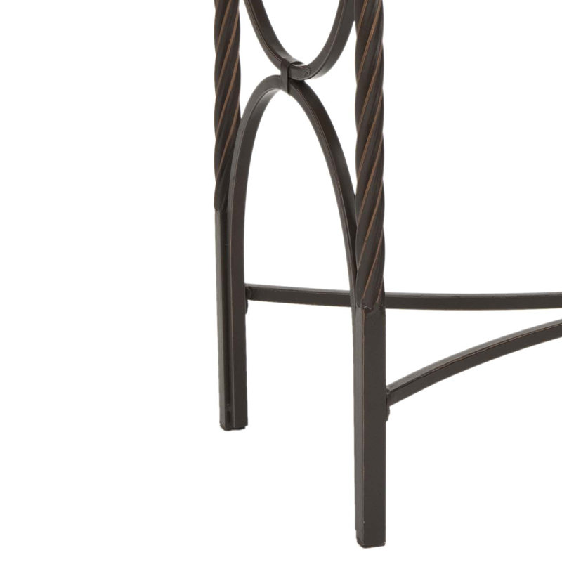 Thompson 40.5'' Solid Wood Top Console Table