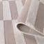 Loft Modern Striped Living Room Area Rug and Runner Soft Pile-124621652-124621659