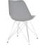 Chaise de salle à manger grise (2), base, 2 pièces et chaise Modern Chic