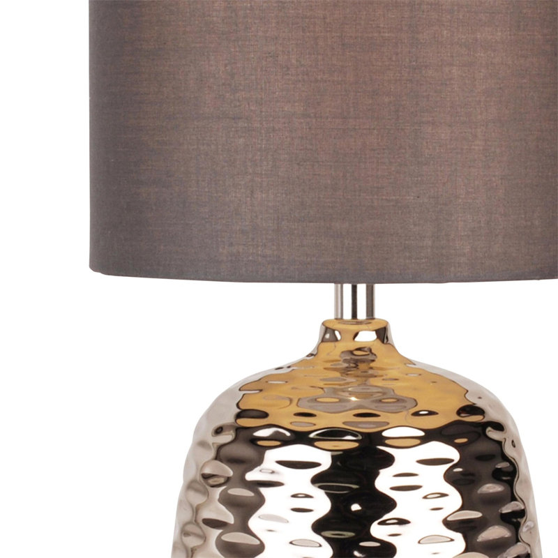 Franziska Ceramic Table Lamp, Grey